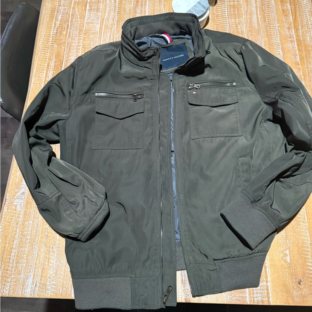 Tommy Hilfiger Dark Green Military Jacket